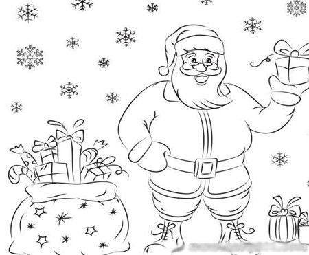 怎么画圣诞老人简单又好看 怎样画圣诞老人比较简单一点
