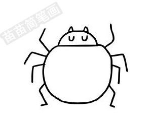 画蜘蛛简笔画 画蜘蛛简笔画蜘蛛和螃蟹和龙虾和海鲜