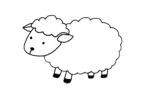 羊怎么画简笔画 喜羊羊怎么画简笔画