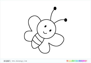 蜜蜂简笔画 蜜蜂简笔画图片大全