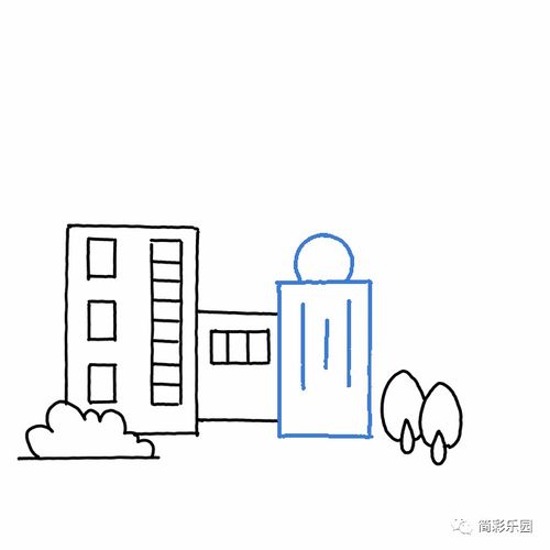 建筑物简笔画图片大全 中国著名建筑物简笔画图片大全
