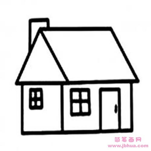 房子的简笔画 房子的简笔画简单又漂亮