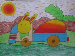 儿童画简单又漂亮图片 简单的儿童画图片大全