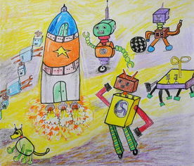 八岁儿童画画 7~8岁儿童画画