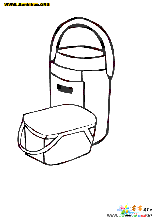 垃圾桶简笔画 垃圾桶简笔画分类可爱