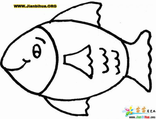 鱼怎么画儿童简笔画 画小鱼怎么画