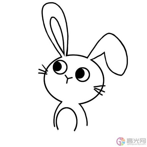 可爱小兔子简笔画 小兔子怎么画简单漂亮