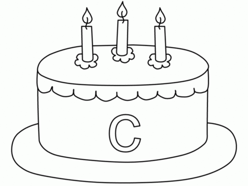 生日蛋糕简笔画可爱 生日蛋糕简笔画可爱图片