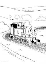 托马斯简笔画 托马斯简笔画小火车