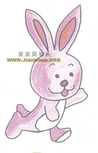 简笔画兔子 简笔画兔子的画法