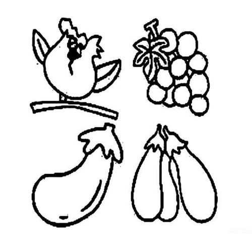 蔬菜的简笔画 蔬菜的简笔画简单