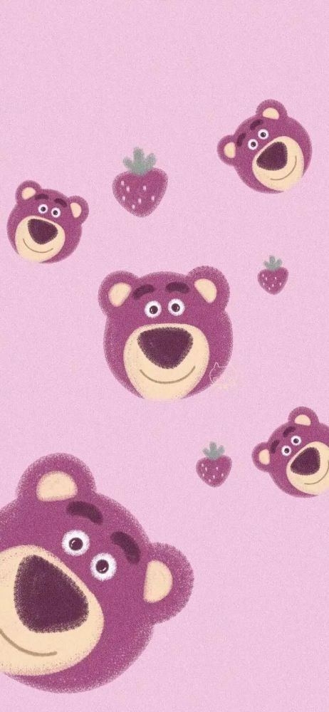 草莓熊简笔画 草莓熊简笔画可爱