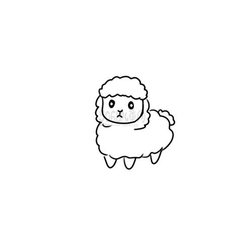 小羊怎么画简单又漂亮 小羊怎么画简单又漂亮又可爱