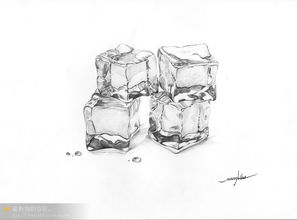 冰块怎么画 冰块怎么画简笔画图片