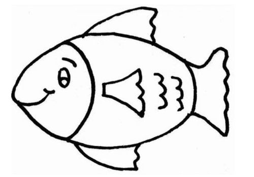 鱼的简笔画简单 鱼的简笔画简单易画好看