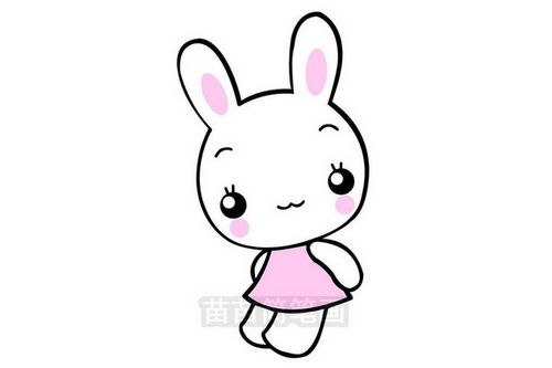 小白兔简笔画简单又可爱 小白兔简笔画