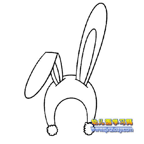 兔子耳朵简笔画 兔子耳朵简笔画图片