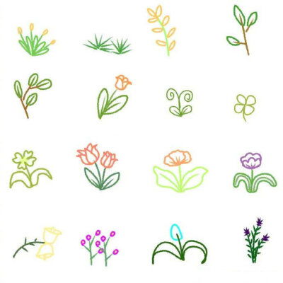 简笔画植物图片大全 简笔画植物图片大全简单