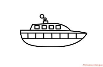 船最简单的画法怎么画图片
