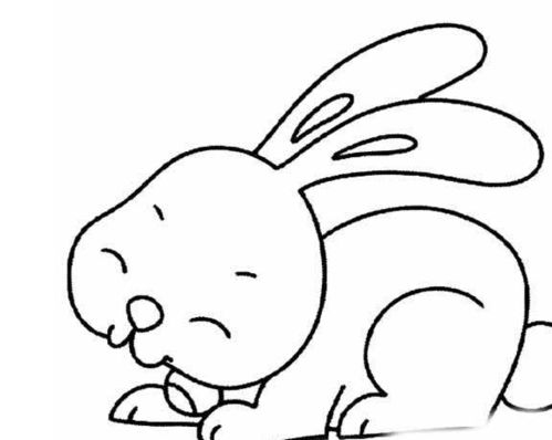 可爱小兔子怎么画 抱着胡萝卜的可爱小兔子怎么画
