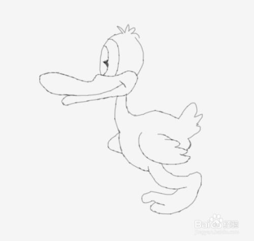 小鸭子怎么画简笔画 画小鸭子的简笔画