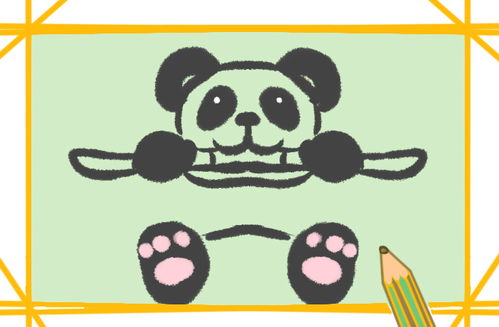 熊猫简笔画大全 熊猫简笔画大全带颜色