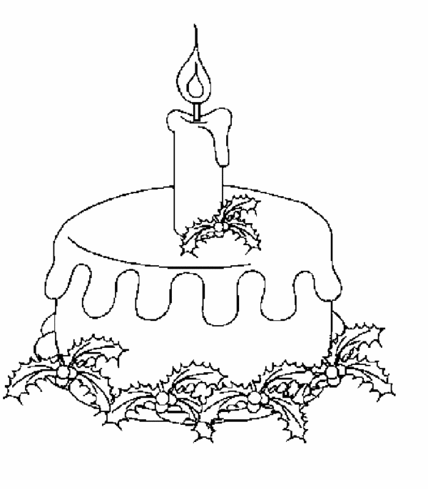 生日蛋糕简笔画图片大全 幼儿生日蛋糕简笔画图片大全