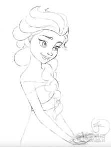 怎么画冰公主 怎么画冰公主和灵公主