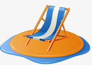 沙滩椅简笔画 沙滩椅简笔画图片