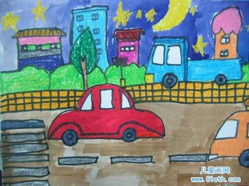 儿童画汽车 儿童画汽车的画法
