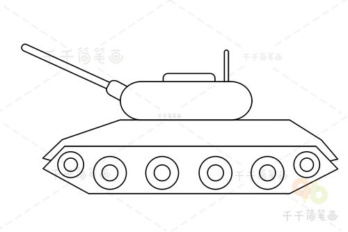 坦克怎么画 装甲车怎么画又帅