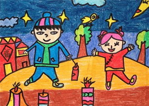 儿童画春节怎么画 春节的儿童画怎么画