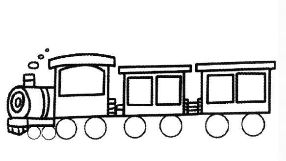 火车车厢简笔画 火车车厢简笔画图片