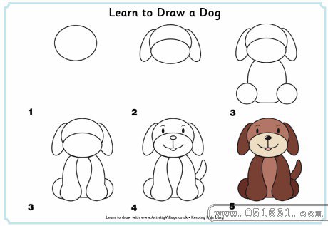 狗耳朵怎么画 狗耳朵怎么画最简单画法