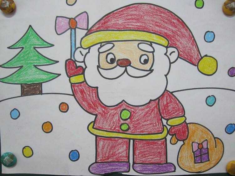 圣诞节圣诞老人简笔画 圣诞节圣诞老人简笔画
