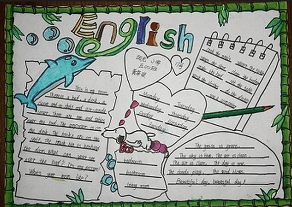 英语手抄报的内容怎么写 英语手抄报的内容怎么写四年级