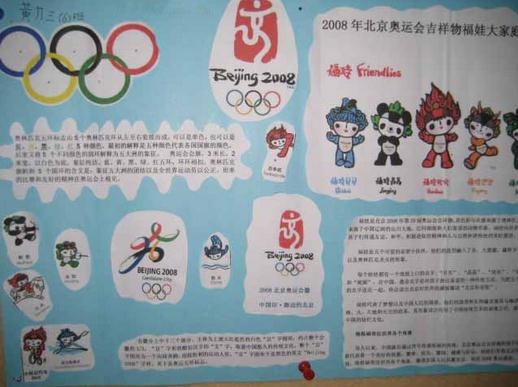 2022东京奥运会手抄报 2022东京奥运会手抄报绘画