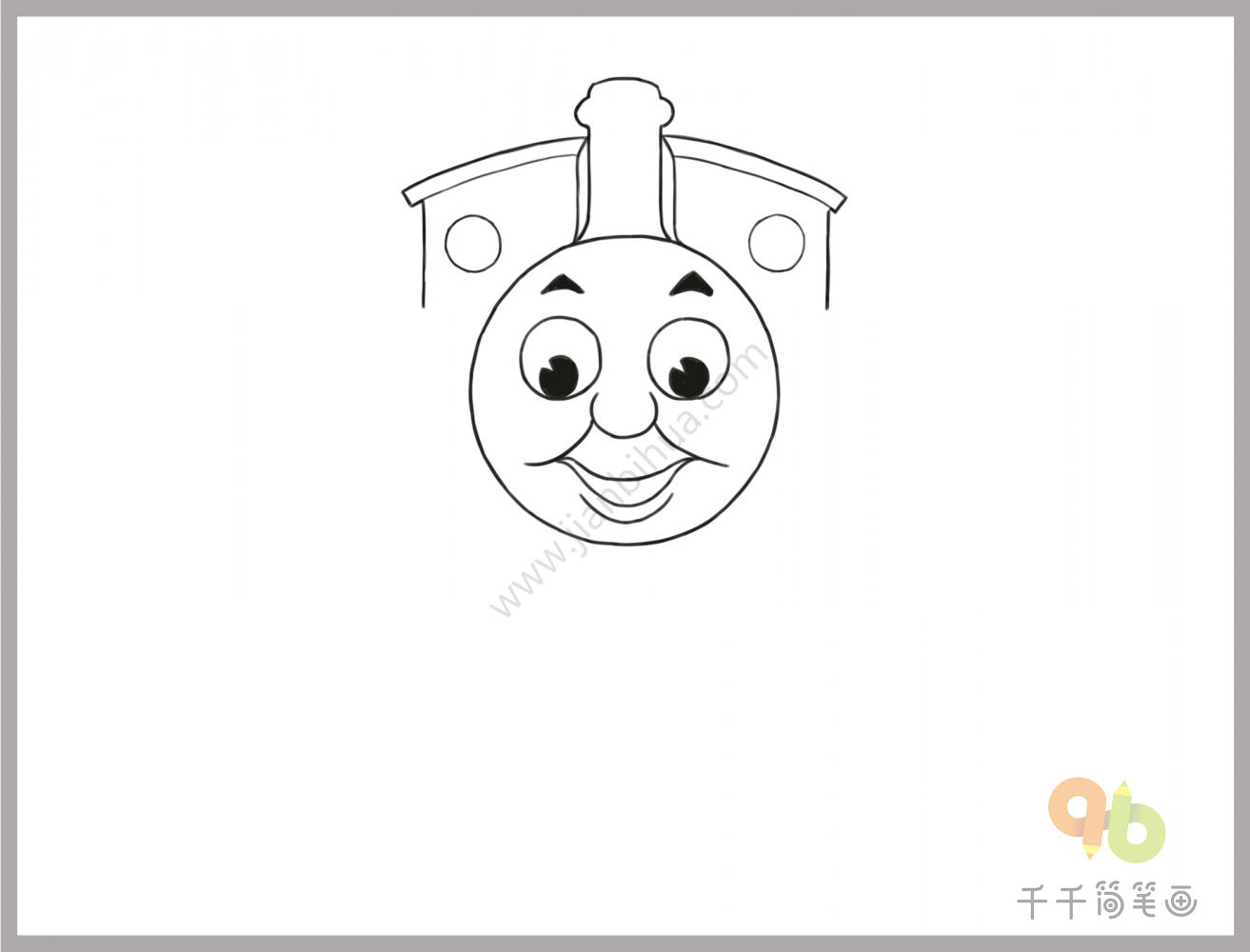 幼儿可爱的画画 一步一步简笔画火车怎么画 丫丫小报