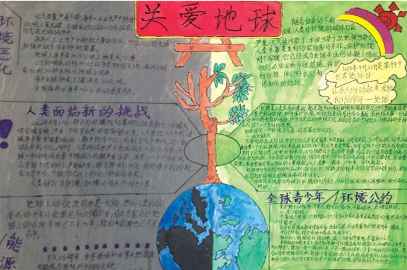 关于环保的手抄报简单 漂亮 关于环保的手抄报简单漂亮四年级