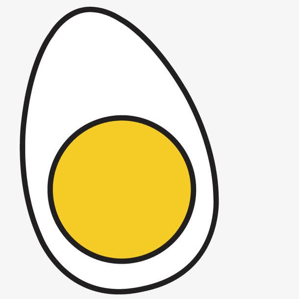 鸡蛋的画法简笔画 鸡蛋的画法简笔画图片彩色