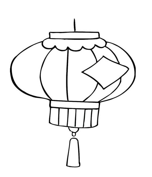 怎么画灯笼简单画法 怎么画灯笼简单画法步骤