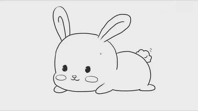 如何画兔子简笔画步骤 画兔子最简单的画法