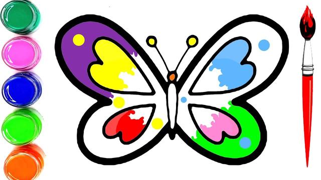 蝴蝶是怎么画的 怎样画蝴蝶简单又好看