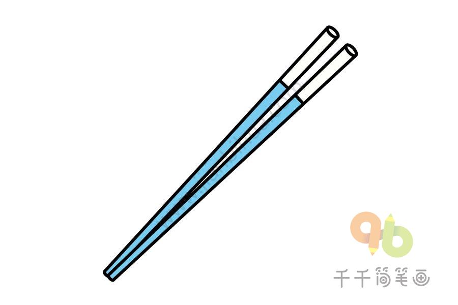 筷子怎么画简笔画 筷子怎么画简笔画图片