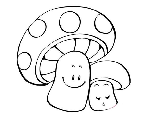 蘑菇的简笔画怎么画 蘑菇怎么画简单又漂亮