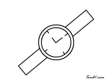 手表的简笔画 手表的简笔画图片