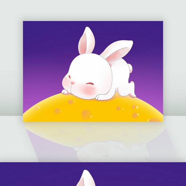 趴着的兔子简笔画 趴着的兔子简笔画可爱