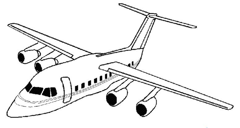 画图片大飞机怎么画简笔画飞机怎么画简笔画图片儿童画飞机简笔画图片