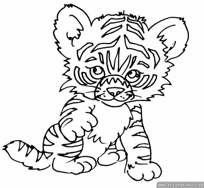 最可爱的小老虎怎么画 最可爱的小老虎怎么画简单