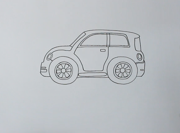 怎么画车子简笔画 画车子怎么画比较简单